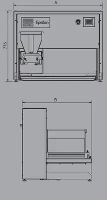 MONO | Epsilon Tabletop Confectionery Depositor