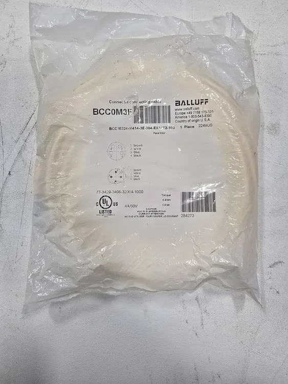 New | in-Stock BALLUFF BCC-M324-M414-3E-304-EX44T2-100 Cable & Wire Michigan US | iGAM Industrial Marketplace #45273
