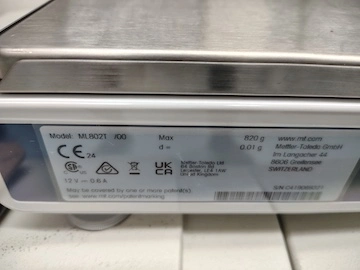 Used METTLER _UNKNOWN_ Balances California US | Biotech Equipment Sales #1539539