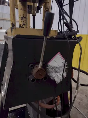 CAT CRIMPUTER HOSE CRIMPING & COUPLING PRESS , WITH TOOLING DIES & ENERPAC HYDRUALIC UNIT: YOBRO #24865