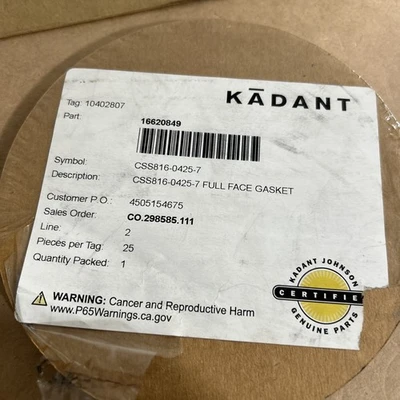 NEW Kadant CSS8