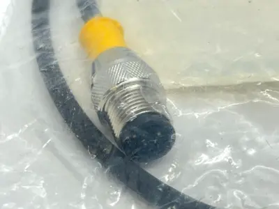 PKG 4M-0.5-RS 4.4T/S90 | Turck  Double Ended Cordset M8 Female M12 Male U-51064 - New