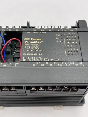 Used GE GE IC200UDR005-BC PLC Input & Output | ND Industrial Surplus #1215090