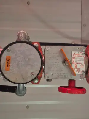 Containerized Foam Fire Suppression System w/ Deluge Valve, Potter Controls & Piping Manifold