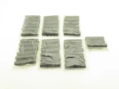 Hunt Wilde Finger Nub Grip for 1" Bar Black Molded Plastic Lot of 39