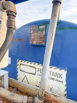 Used AFTERMARKET SKID-MOUNTED DIESEL FUEL TANK Stationary Fuel Tanks Pennsylvania US | East West Machinery & Drilling #1417818