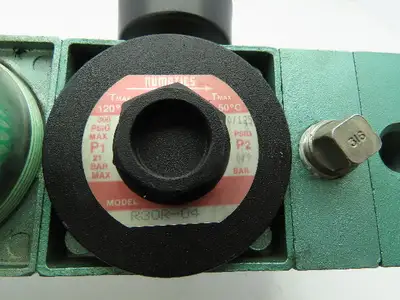 Numatics R30R-04 Pneumatic Regulator Inline Filter Valve Block 125 PSI 3/8" NPT