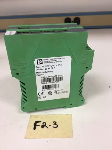 Used PHOENIX Does Not Apply PLC Ethernet Equipment Indiana US | J&J Industrial Supply #519166