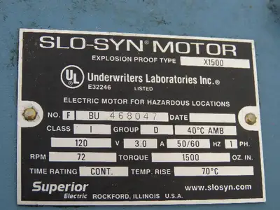 Used SUPERIOR _UNKNOWN_ Motors (misc) Indiana US | Arrow Industrial #555184