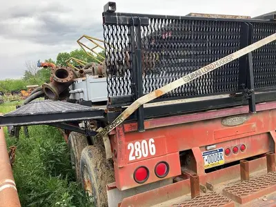Used 2000 FONTAINE HFTW-5-10045FK FLATBED TRAILER Flatbed Trailers Pennsylvania US | East West Machinery & Drilling #1417069