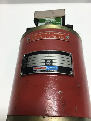 Masoneilan 6417CYL Rolling Diaphragm Pneumatic Air Cylinder