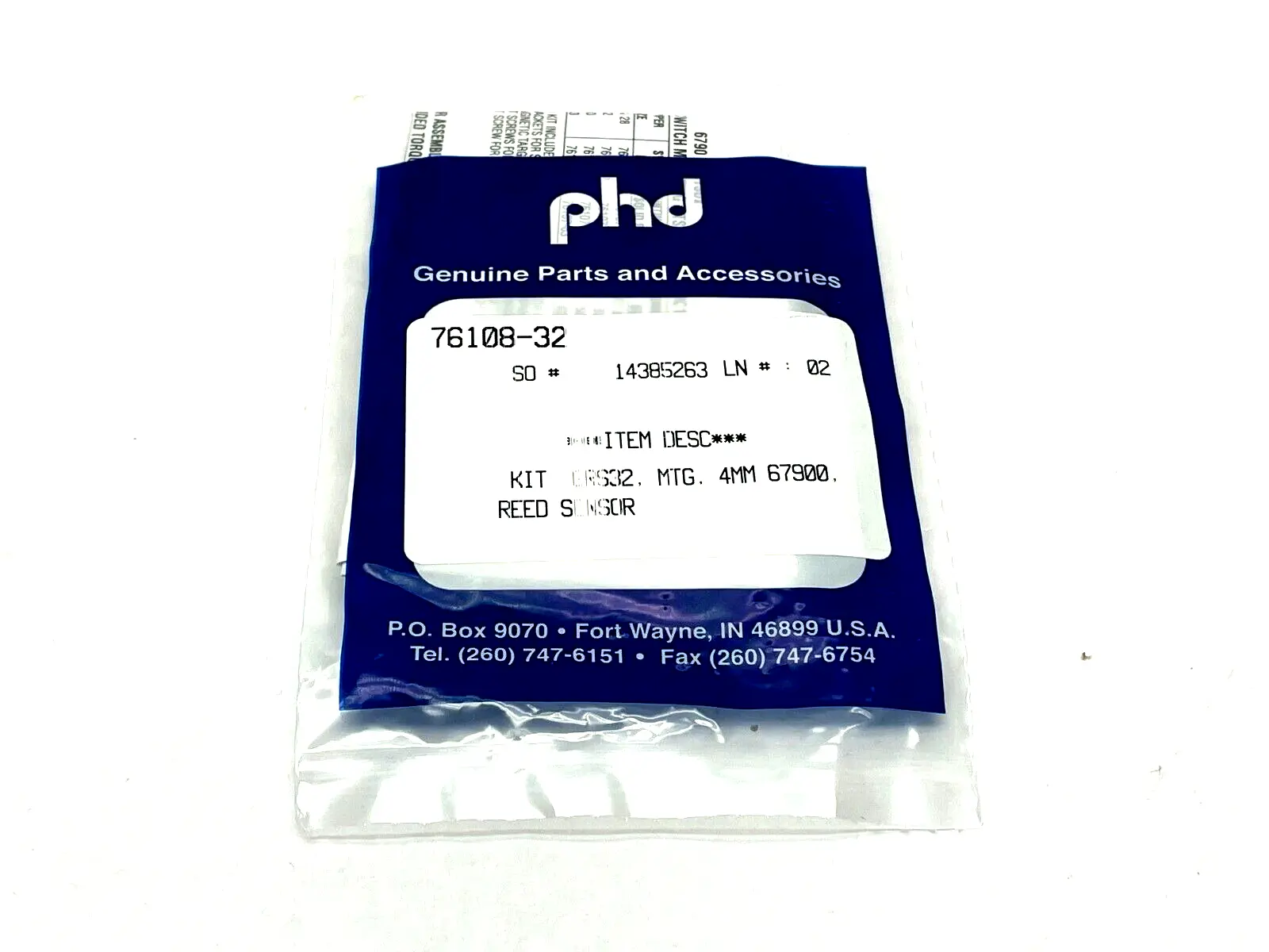 New | in-Stock PHD 76108-32 Sensors Michigan US | Maverick Industrial Sales #1401496
