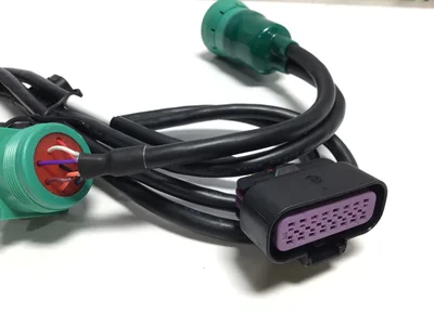 Unbranded F39105 Universal Green (Type 2) 9 Pin Male and Female Splitter Y Cable