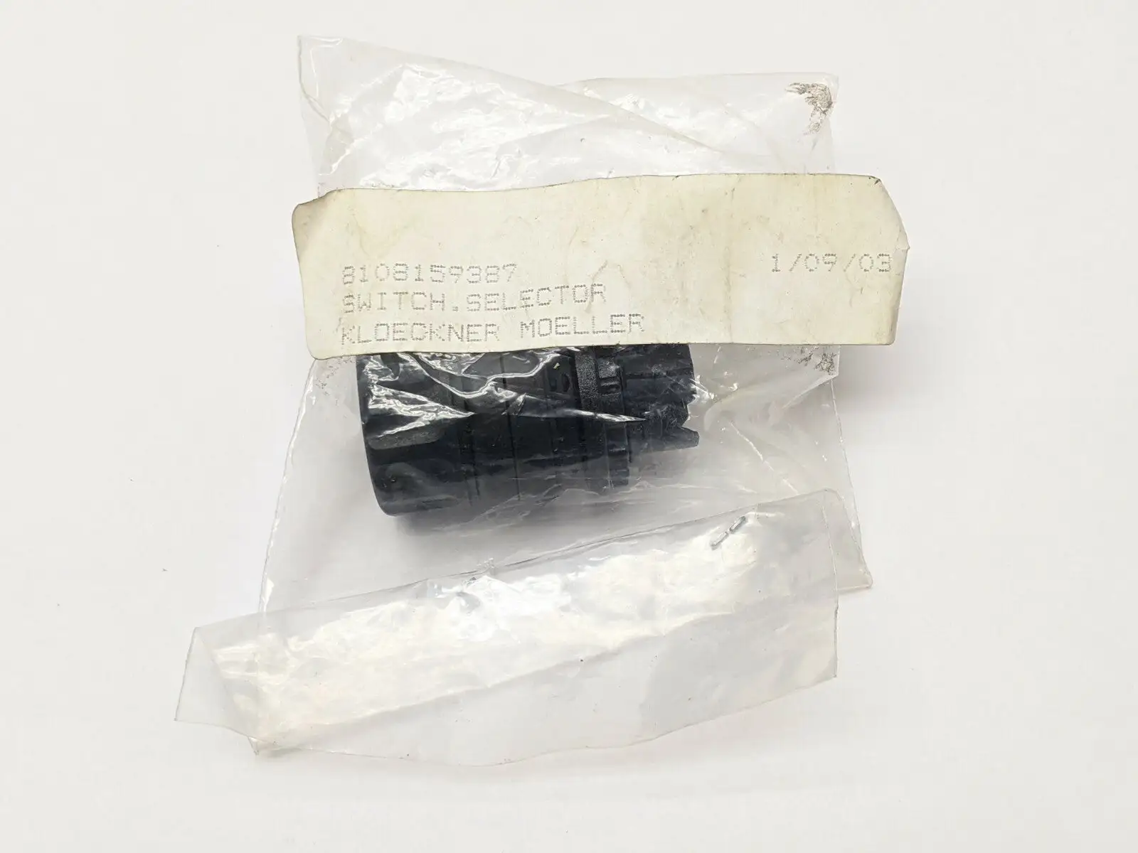 810859387 | Klockner Moeller 8108159387 Selector Knob 2-Position - New