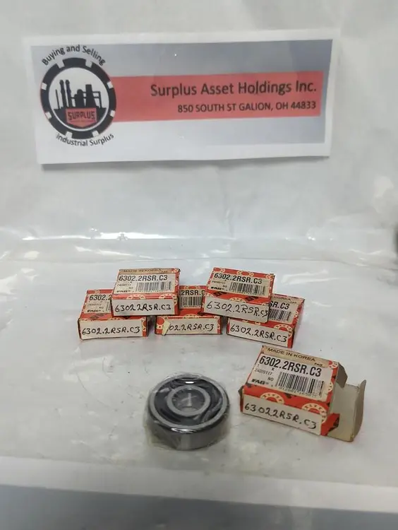 New | in-Stock FAG 6302 2RSR C3 Industrial Controls Ohio US | Surplus Asset Holdings #1494711