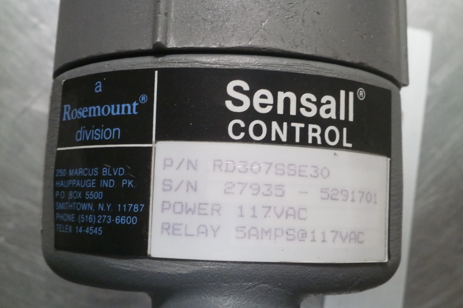 NEW SENSALL CONTROL RD307SSE30