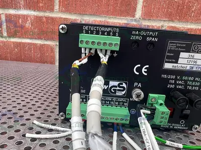 USED OPTEK 316 DUAL CHANNEL ABSORPTION METER  115/230V