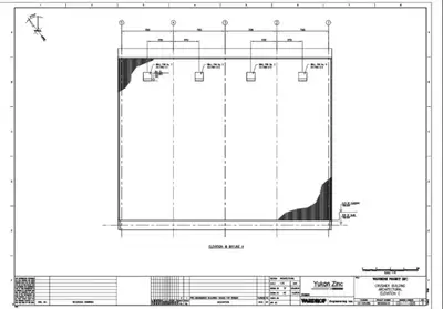 WARDROP Engineered Building, 98' x 52" x 74' height to Crane Rail