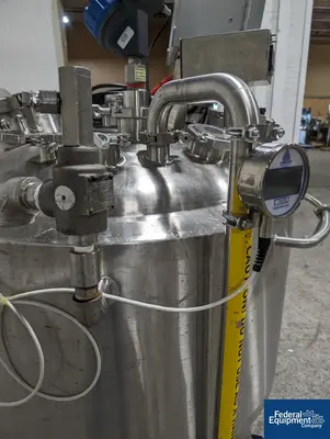 USED Precision 250 Liter Precision Stainless Reactor, 316L S/S, 45/100#