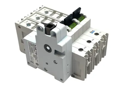 USED EATON BUSSMANN CUBEFUSE FUSIBLE DISCONNECT 100A 600V 3‑POLE