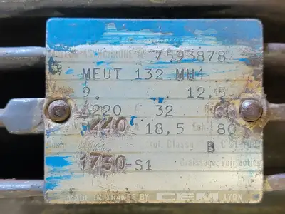 USED CEM MEUT 132 MH4