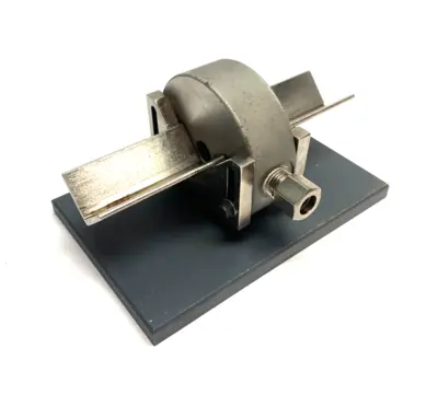 Used MAHR DIMENSIONAIR 2-JET AIR RING GAUGE W/ GUIDE CHUTES & BASE PLATE Air Gages Michigan US | Maverick Industrial Sales #1123063