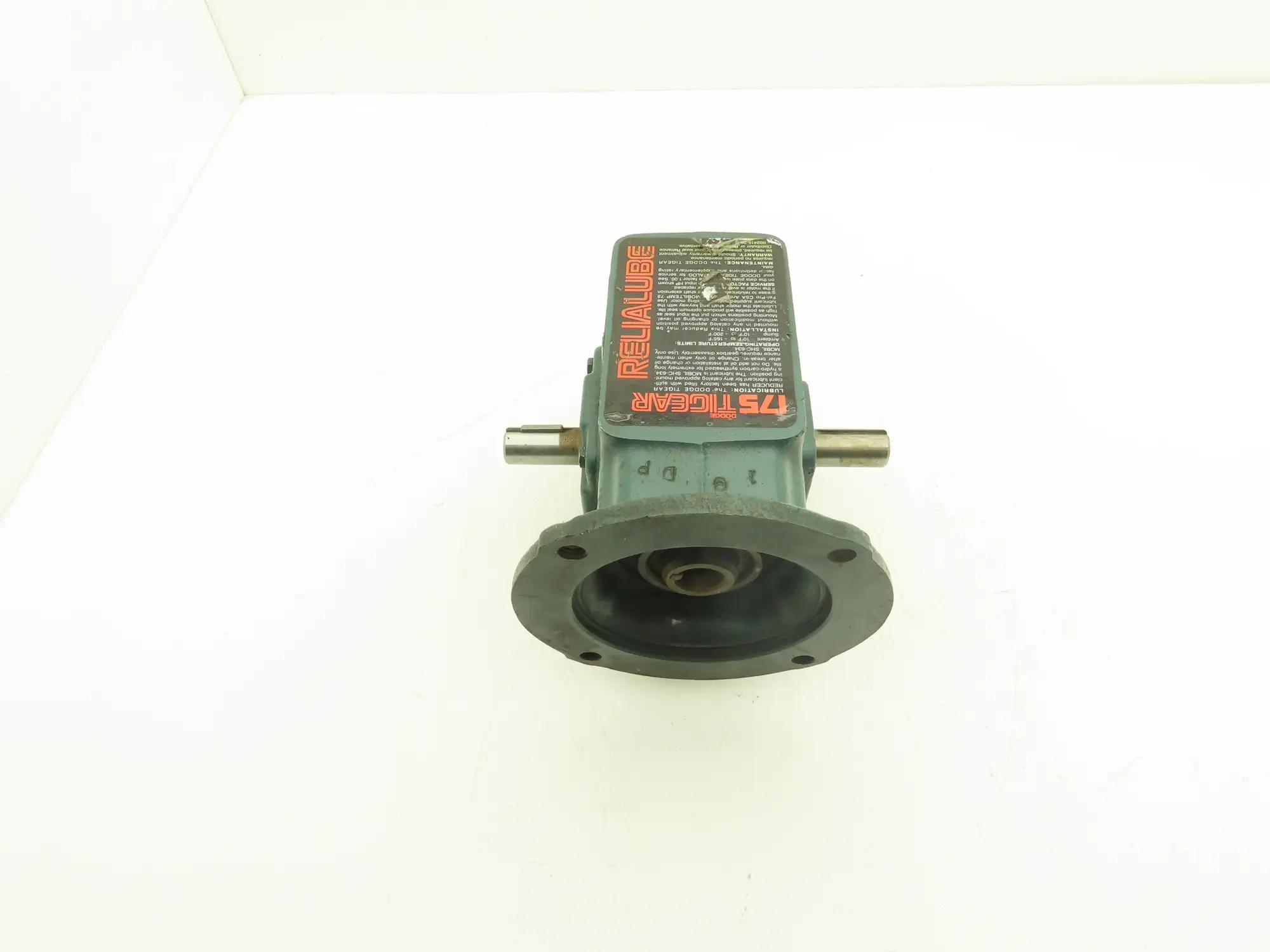 Dodge MR94759LK Tigear Worm Gearbox 1:1 Ratio 1.42HP 1750rpm 143TC Dual Output