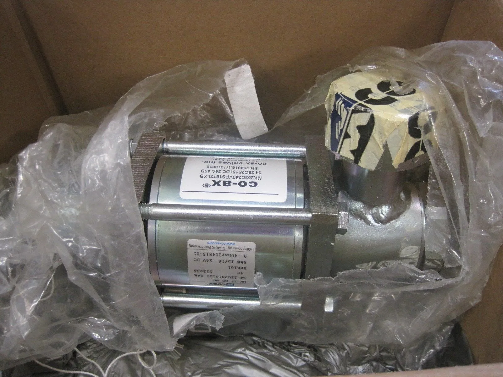 NEW CO-AX MK-25-DR-NC HIGH PRESSURE VALVE MK253C240VPS16T2LXB…..