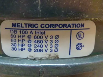 USED MELTRIC DB100A