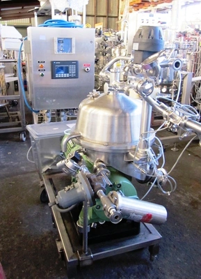 Westfalia SB 7-06-076 clarifier centrifuge, 316SS.