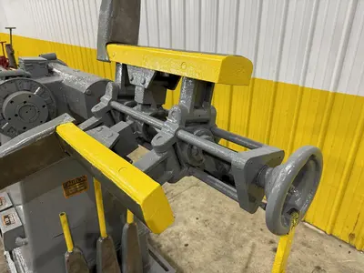 2500 LBS X 12" COOPER WEYMOUTH DOUBLE END PULL-OFF COIL REEL UNCOILER: STOCK #22618
