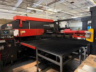 Used AMADA VIPROS 358 KING-II Turret Punches California US | MANUFACTURING SOLUTIONS #1360720