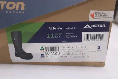 ACTION All Terrain 15" Composite Toe Rubber Work Boots A4144-11 - STOCK SGF100