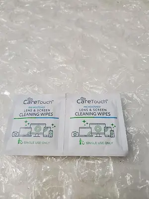CARETOUCH 210 LENS & SCREEN CLEANING WIPES