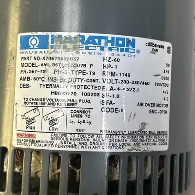Used MARATHON X70670636037 Industrial Controls Ohio US | Surplus Asset Holdings #1295327