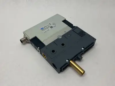 USED SCHMALZ COMPACT VACUUM GENERATOR/EJECTOR M12 5-PIN