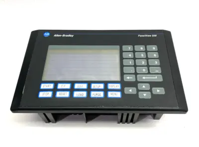 USED ALLEN BRADLEY SER. F PANELVIEW 550 STANDARD OPERATOR TERMINAL HMI