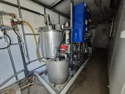 Water Treatment System w/ Clarifiers, Sand Filters, & Disc Filter