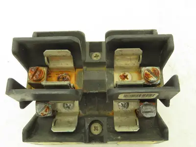 Bussmann JP60030-3CORA Pyramid /Open Style Fuse Block 600V-30A 3 Pole Lot of 8