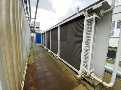 USED HEAT AND POWER PLANT WITH AN ABSORPTION CHILLER 850 KW
