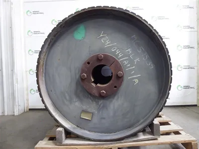 Unbranded 44" Wide Conveyor Pulley Drum Assembly 36" Diameter Surplus