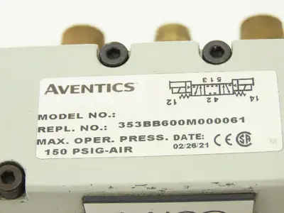 Used AVENTICS _UNKNOWN_ Valves/Fittings Indiana US | Arrow Industrial #1147577