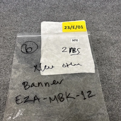 New | in-Stock Banner Engineering EZA-MBK-12 Light Curtains & Grids California US | Davliegogo LLC #1706423