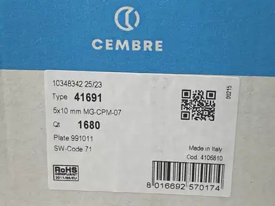 New | in-Stock CEMBRE _UNKNOWN_ Misc Industrial Equipment | Maverick Industrial Sales #1110674
