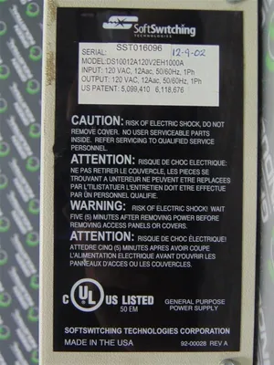 Soft Switching DS10012A120V2EH1000A MINIDySC Voltage Sag Corrector Used