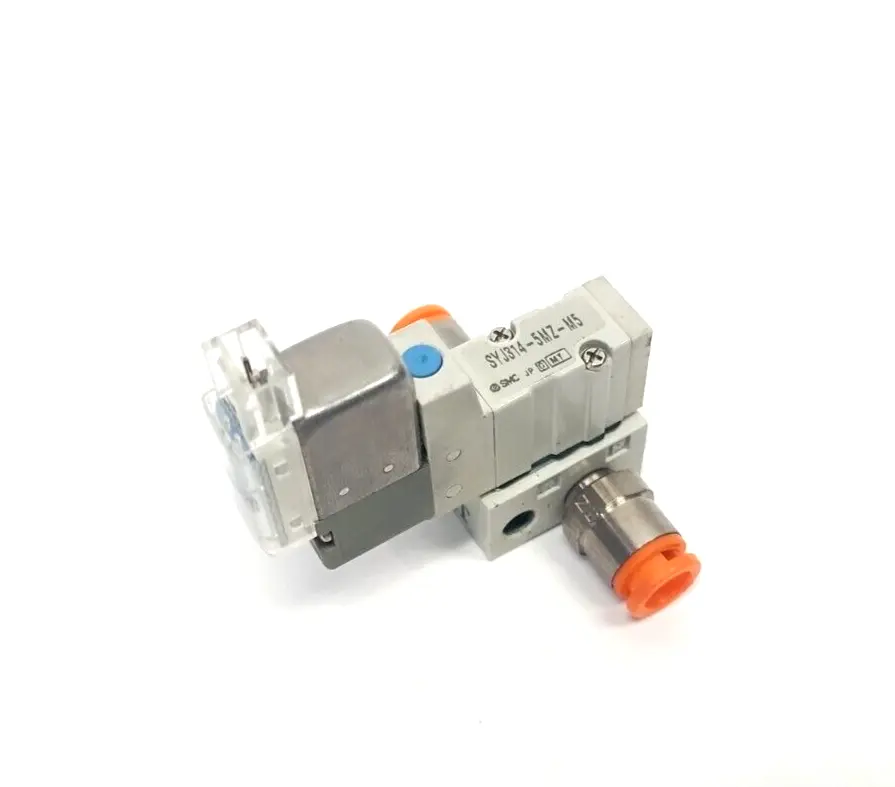 SYJ314-5MZ-M5 | SMC  3-Port Solenoid Valve 24VDC M5 x 0.8 Ports - Used