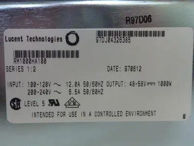 USED LUCENT TECHNOLOGIES RM1000HA100