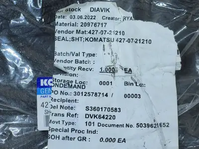 USED KOMATSU 427-07-21210