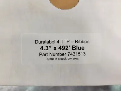 NEW DURALABEL 7431513