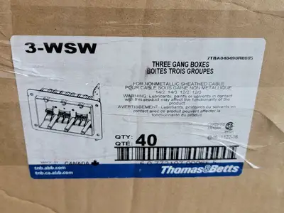 NEW THOMAS & BETTS 3-WSW